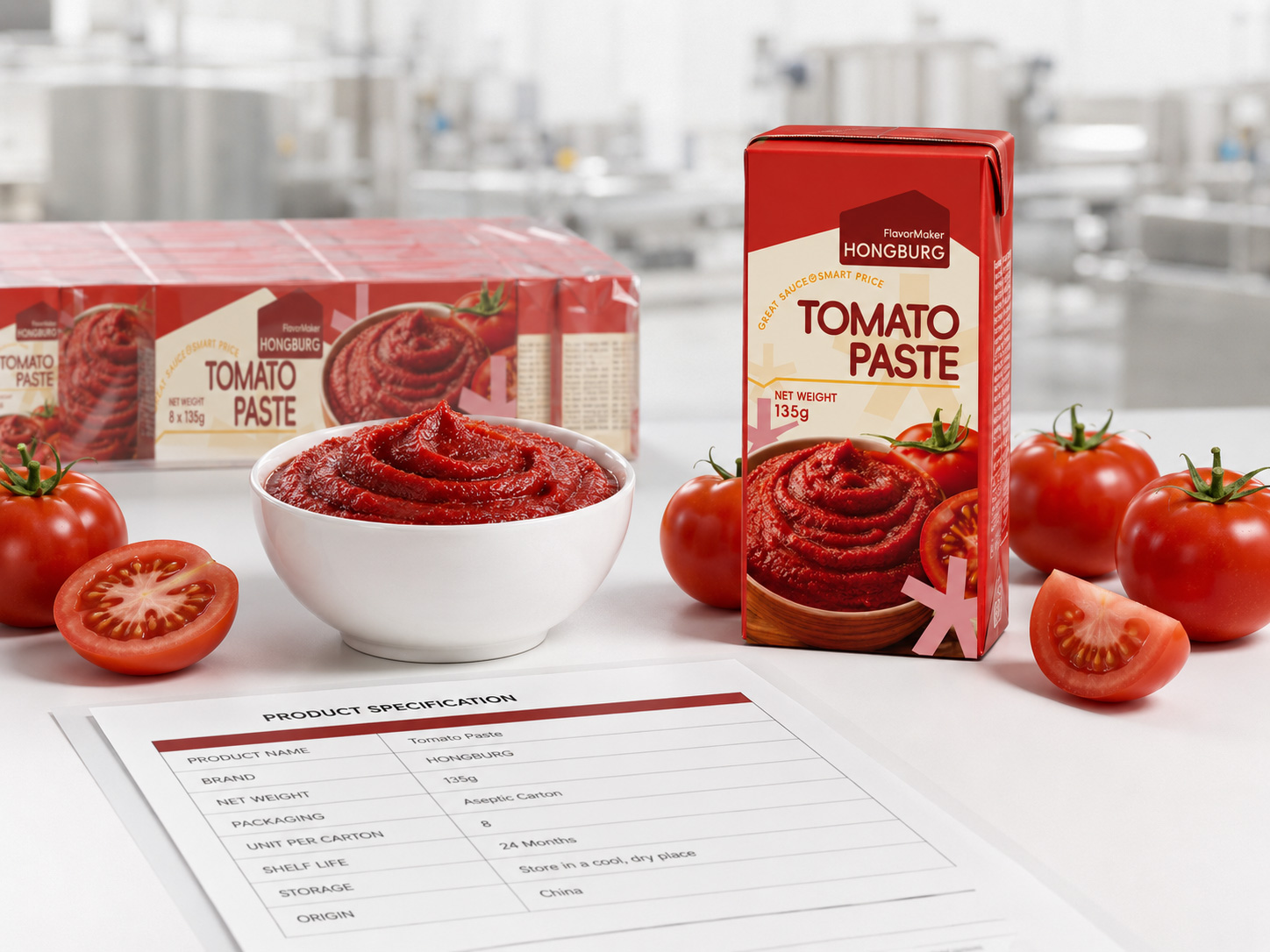 Aseptická kartonová rajčatová pasta: Průvodce produktem pro globální zákazníky
