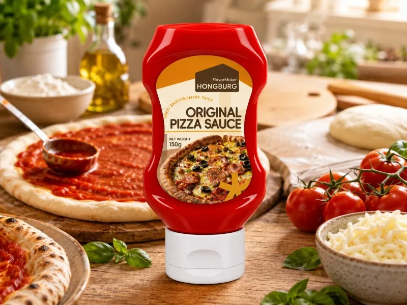 Klasická originální omáčka na pizzu pro základ pizzy
