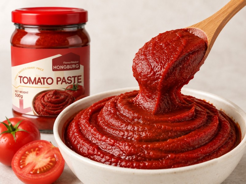 Rajčatová pasta s vysokou viskozitou