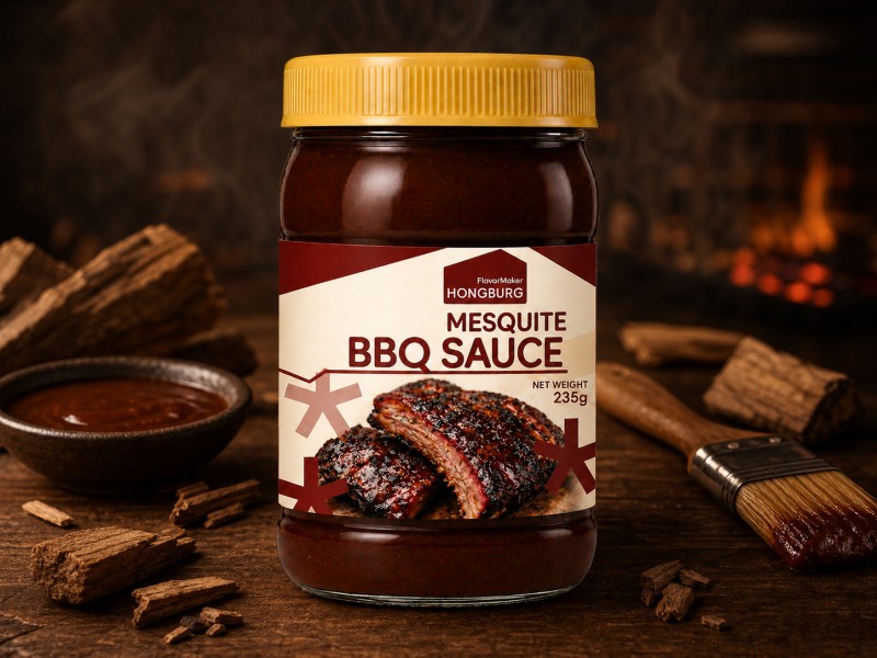 Mesquite BBQ omáčka s bohatou kouřovou chutí