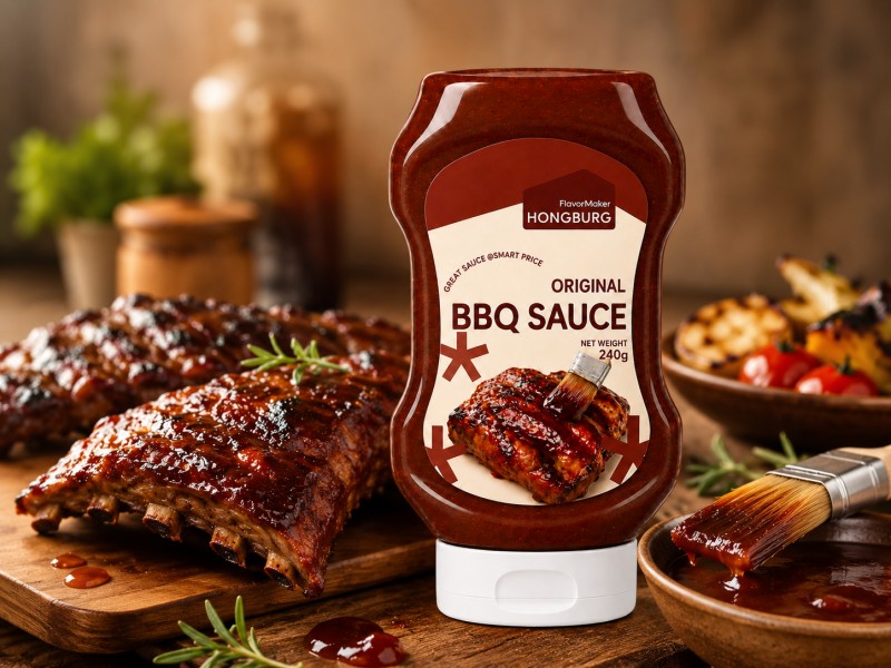 Bohatá klasická originální BBQ omáčka Bohatá klasická originální BBQ omáčka