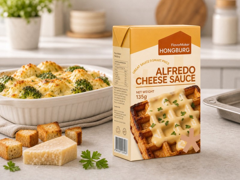 Hustá sýrová omáčka Alfredo na vaření a pečení